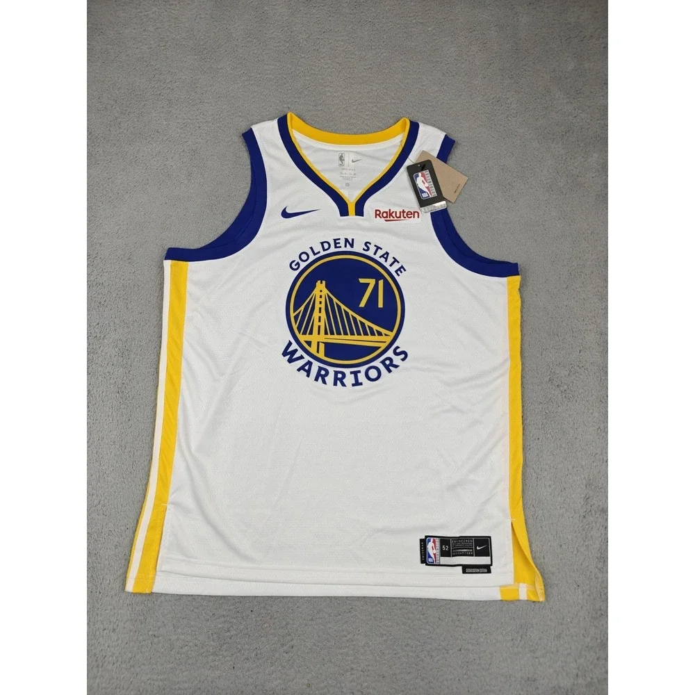 Nike Golden State Warriors Jersey‎ Mens XL White NBA Basketball Dennis Schroder